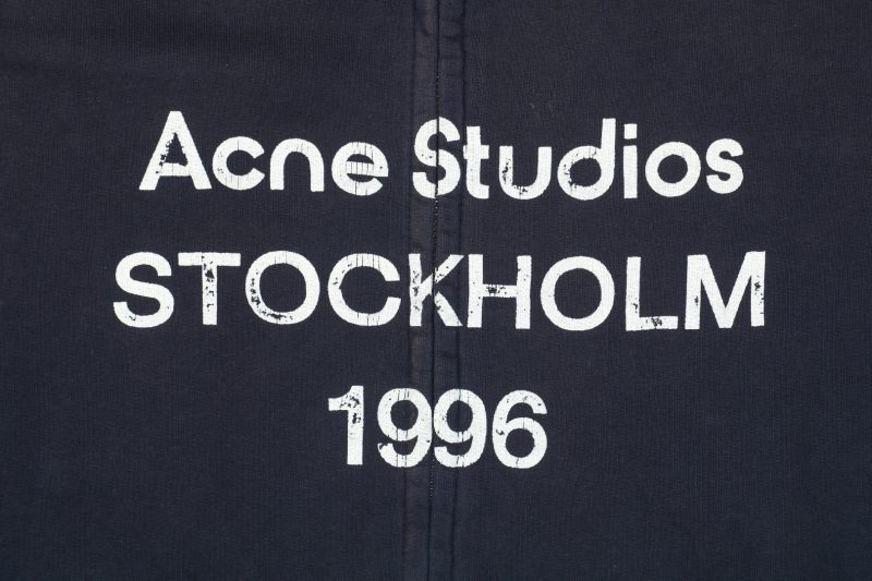 Acne Studios Front 1996 Distressed Lettering Jacket - Image 8