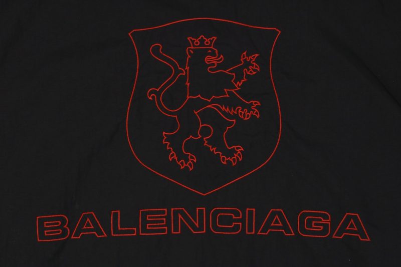 Balenciaga Manchester United Crest Embroidered Stand Collar Jacket - Image 6