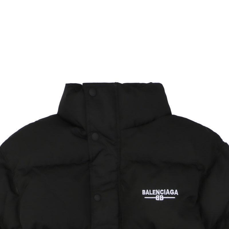 Balenciaga Horizontal Bar Double-B Letter Embroidery Cotton Jacket - Image 3