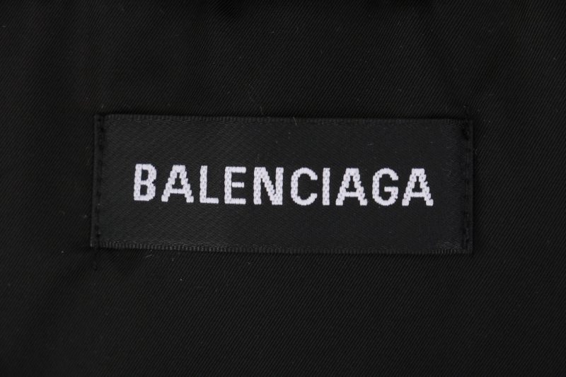 Balenciaga Horizontal Bar Double-B Letter Embroidery Cotton Jacket - Image 7