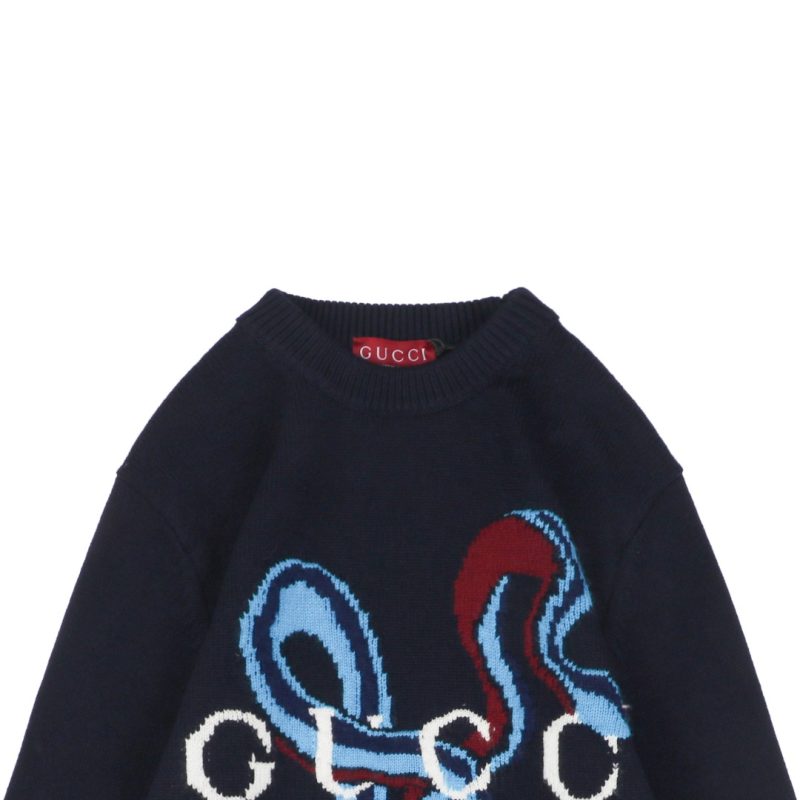 Gucci Year of the Snake G-Letter Crewneck Sweater - Image 2