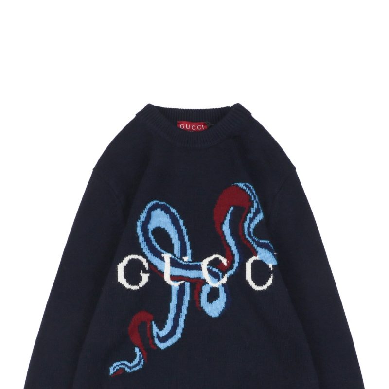 Gucci Year of the Snake G-Letter Crewneck Sweater - Image 3