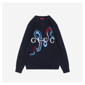 Gucci Year of the Snake G-Letter Crewneck Sweater