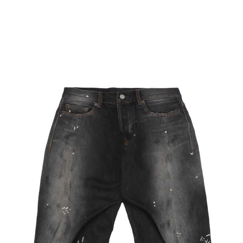 Acne Studios 2006M Paint Splatter Denim Jeans - Image 3