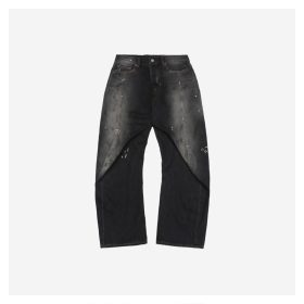 Acne Studios 2006M Paint Splatter Denim Jeans