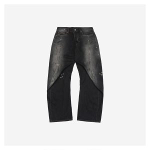 Acne Studios 2006M Paint Splatter Denim Jeans