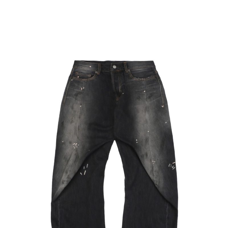 Acne Studios 2006M Paint Splatter Denim Jeans - Image 2