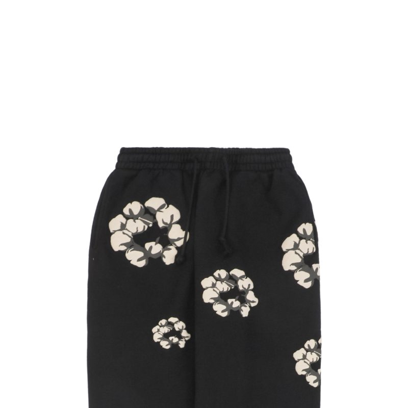 Denim Tears x CPFM Cotton Puff Print Pants Black - Image 3