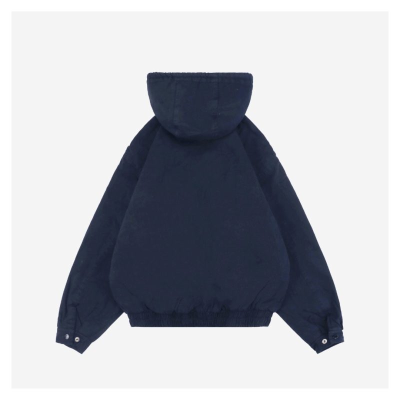 Supreme Small Logo Side Pocket Jacket Dark Blue - Image 4