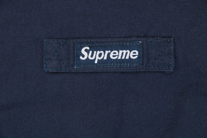 Supreme Small Logo Side Pocket Jacket Dark Blue - Image 6