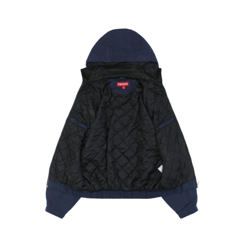 Supreme Small Logo Side Pocket Jacket Dark Blue - Image 5