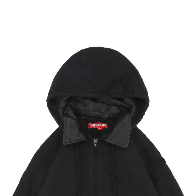 Supreme Small Logo Side Pocket Jacket Black - Image 2