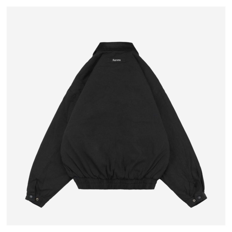 Supreme Small Logo Side Pocket Jacket Black - Image 4