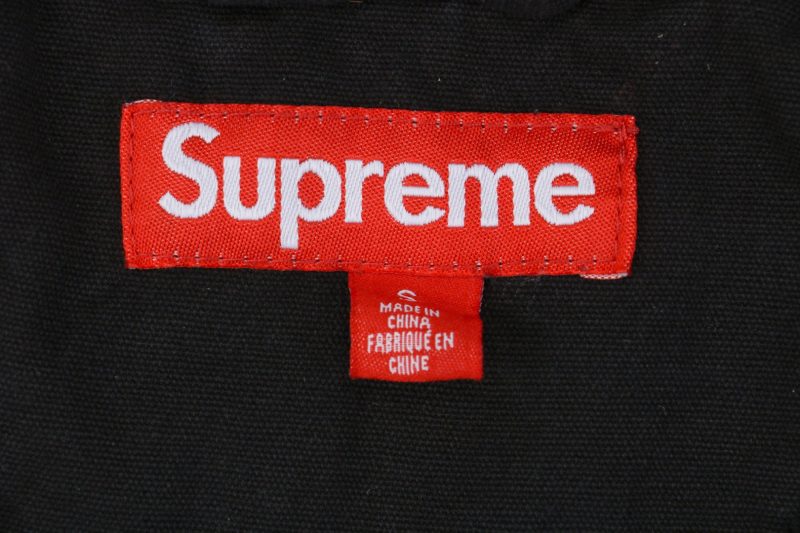 Supreme Small Logo Side Pocket Jacket Black - Image 8