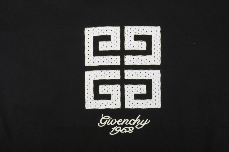 Givenchy Mesh 4G Letter Embroidery Short-Sleeve Shirt - Image 5