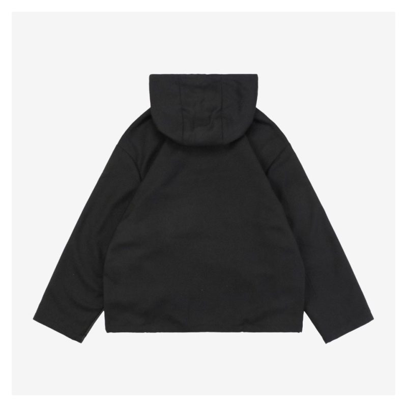 PD Triangle Logo Patchwork Zip-Up Hooded Jacket - Image 4