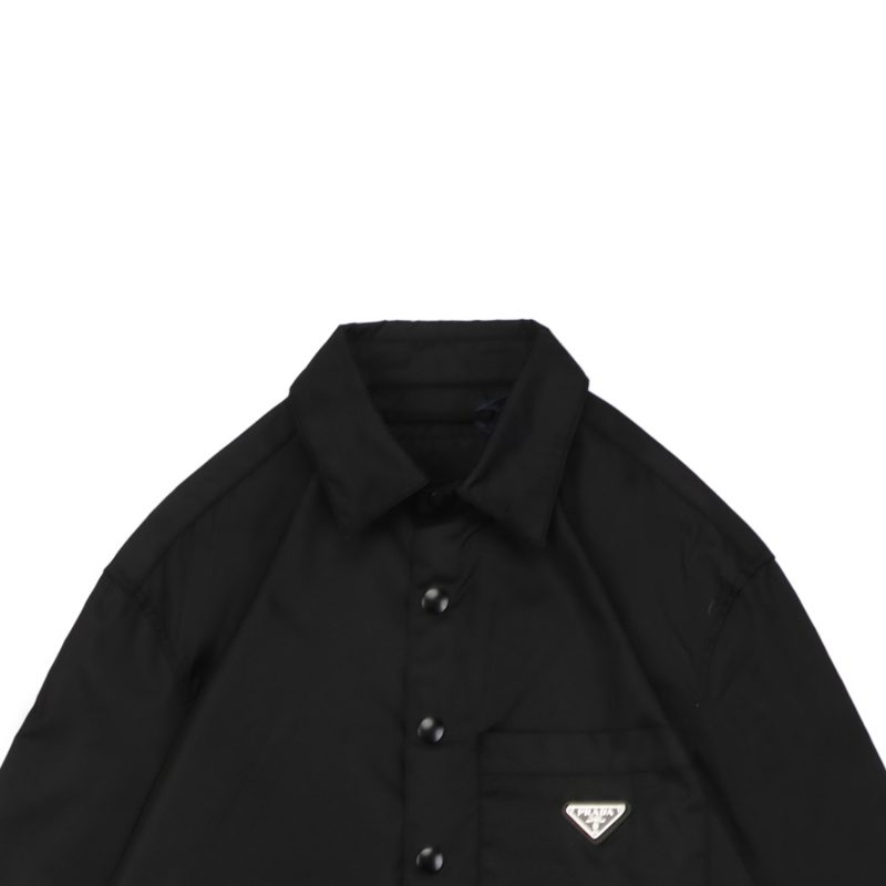 PD Re-Nylon Pocket Triangle Logo Nylon Shirt Jacket - Image 2