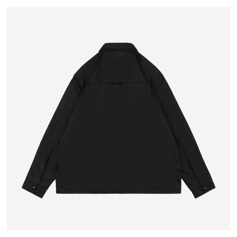 PD Re-Nylon Pocket Triangle Logo Nylon Shirt Jacket - Image 4