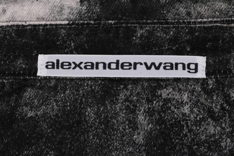 Alexander Wang Distressed Print Graphic Jacket - Image 7