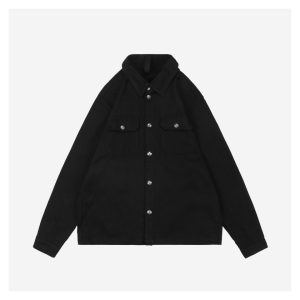 Chrome Hearts Plain Cross Button Shirt Jacket