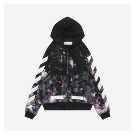 OFF-WHITE CO Virgil Starry Sky Firework Splatter Arrow Zip Jacket