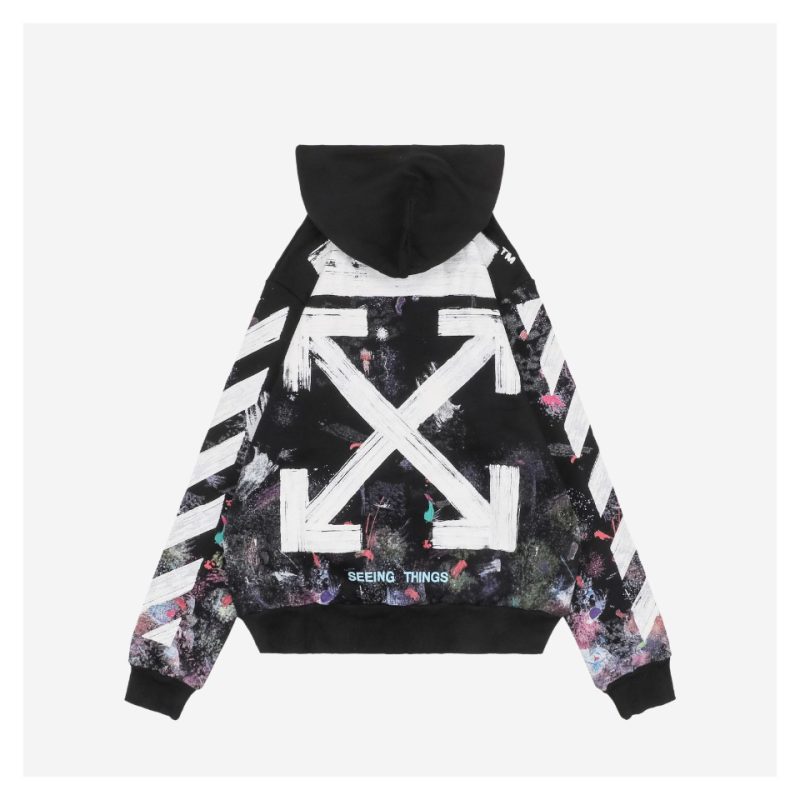 OFF-WHITE CO Virgil Starry Sky Firework Splatter Arrow Zip Jacket - Image 5