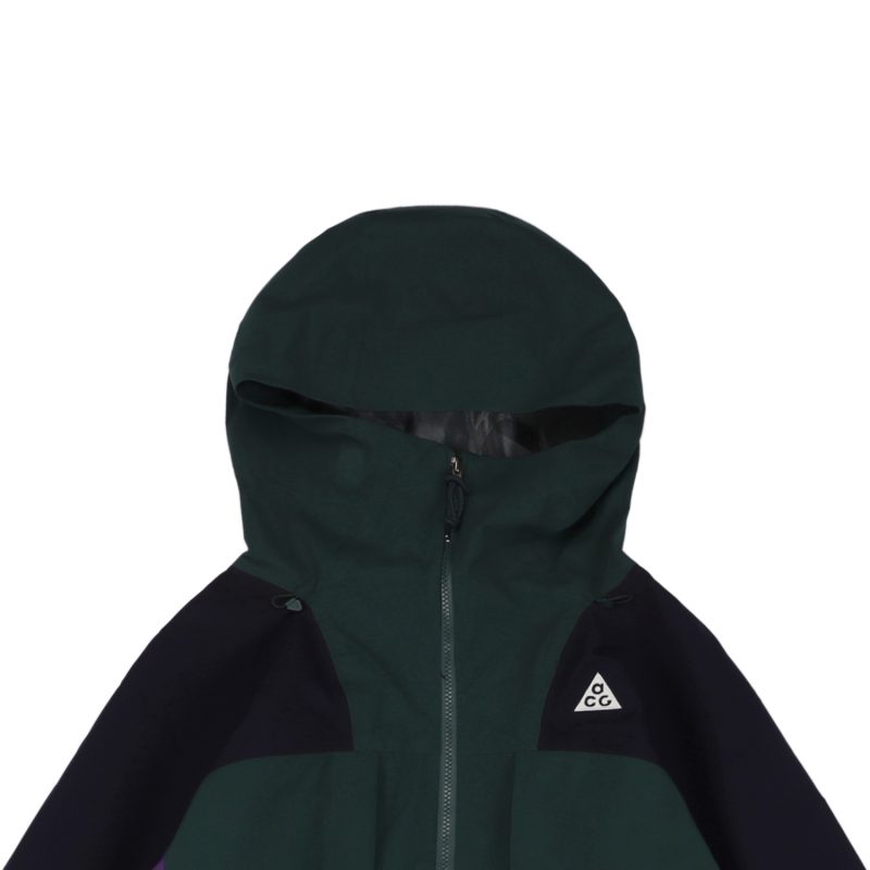 ACG Gore-Tex Technical Hooded Shell Jacket Green/Purple - Image 3