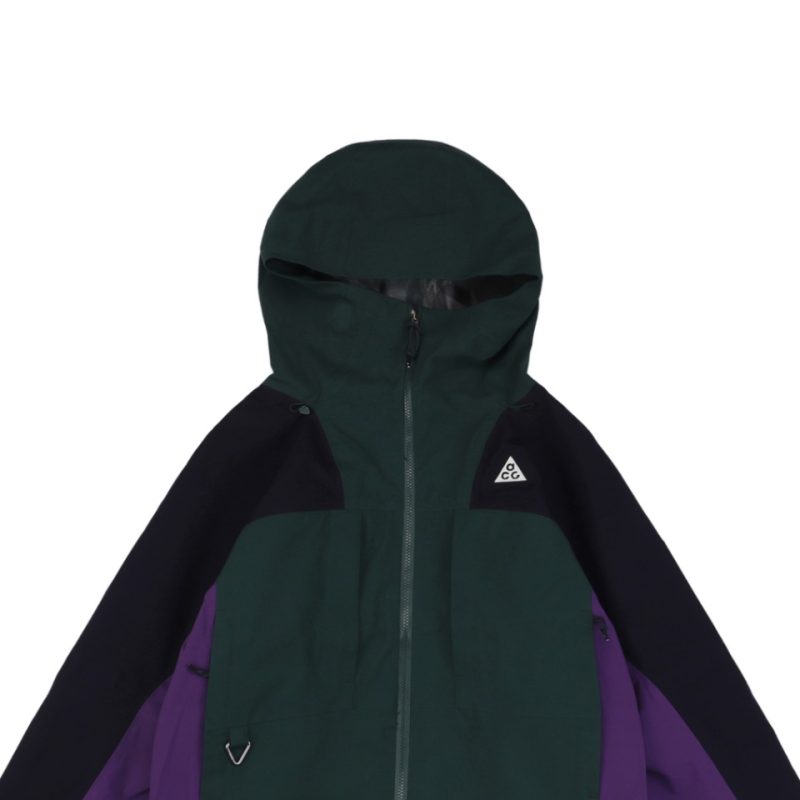 ACG Gore-Tex Technical Hooded Shell Jacket Green/Purple - Image 2