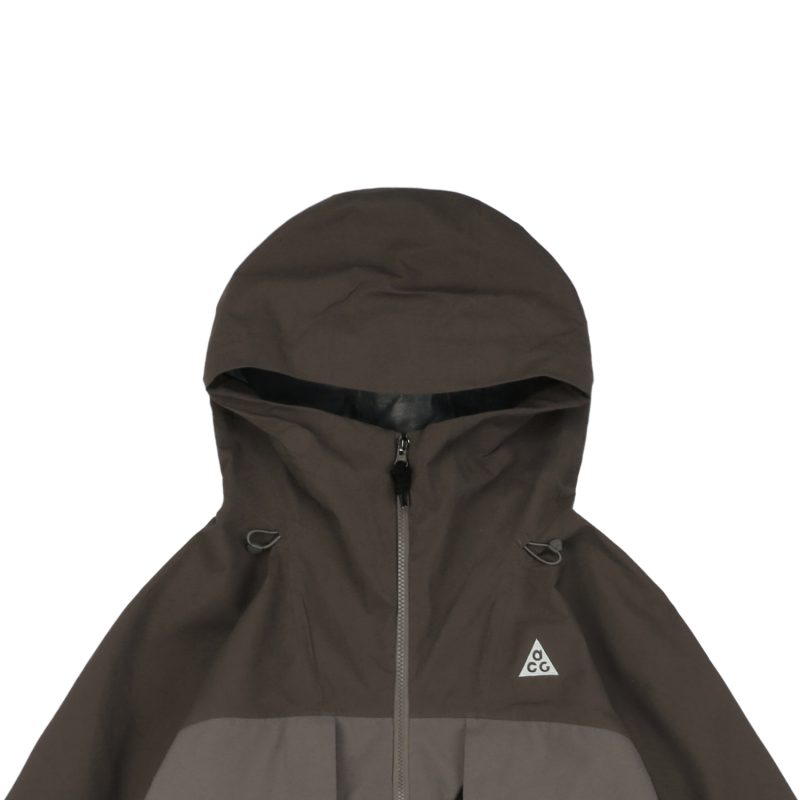 ACG Gore-Tex Technical Hooded Shell Jacket Brown - Image 3