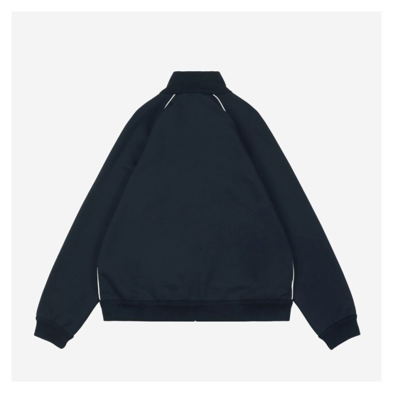 Miu Miu Small Logo Embroidery Piped Jacket - Image 2