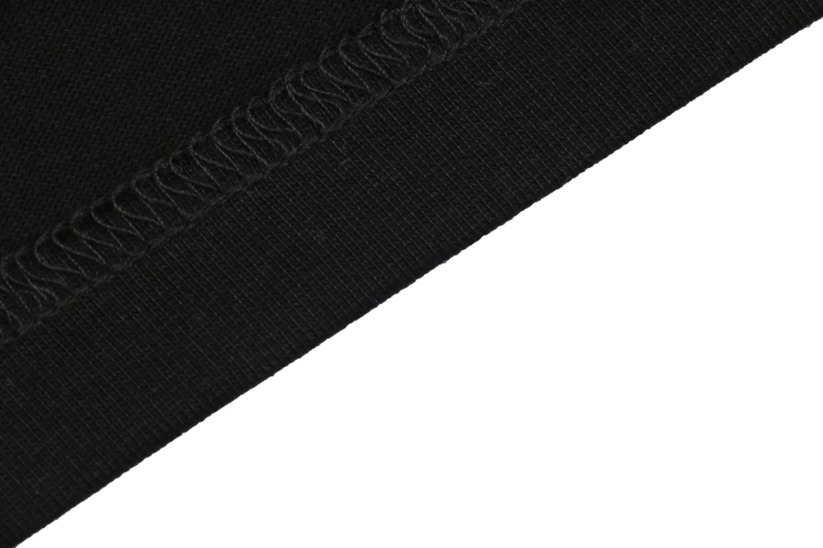 G 1921 Letter Contrast Collar T-Shirt (Black/White/Blue)