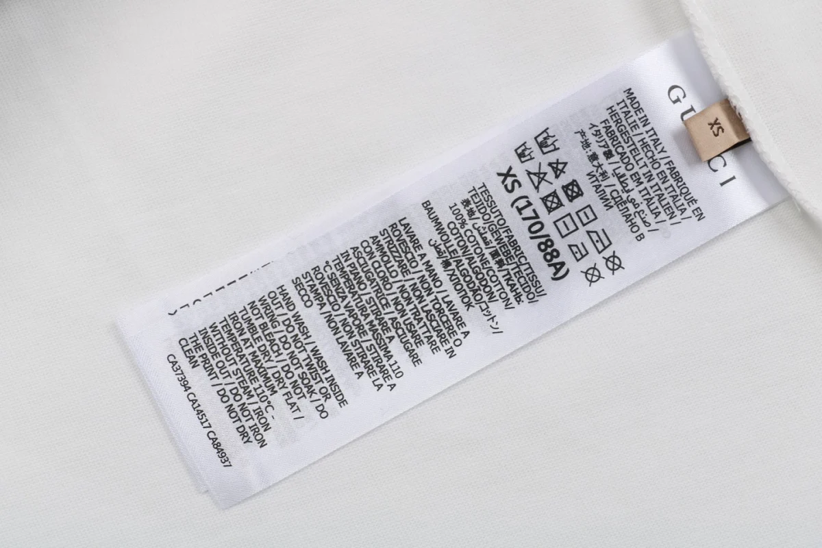 Wash tag