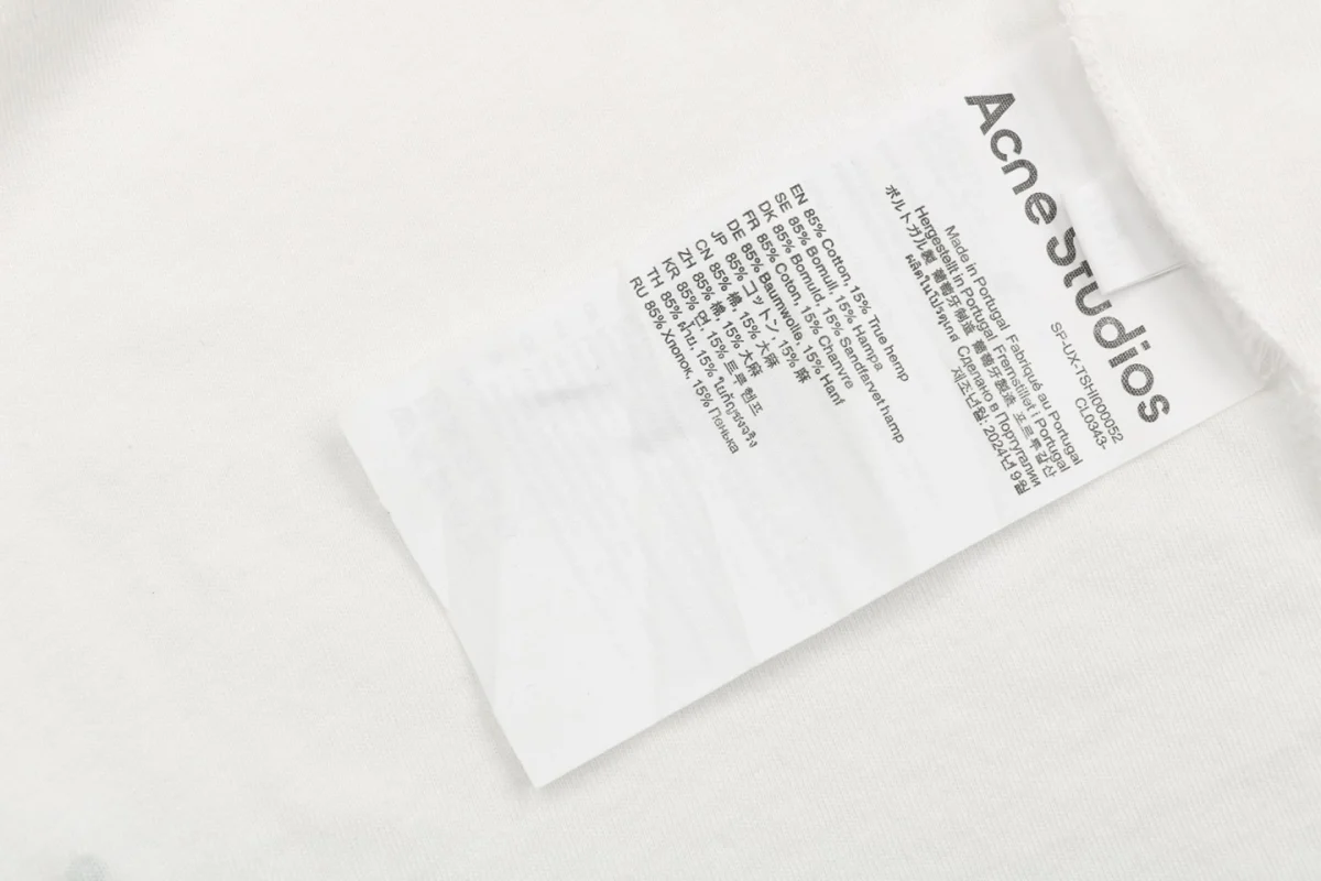Wash tag