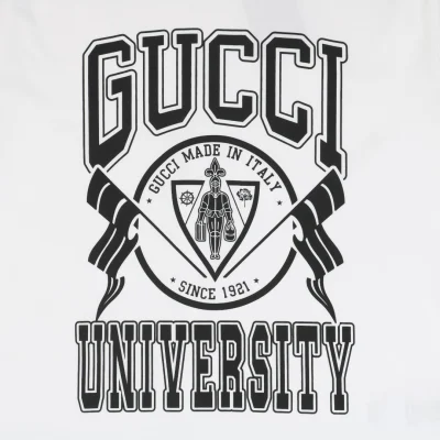 Letter print White