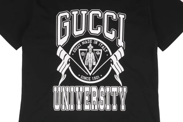 Letter print Black