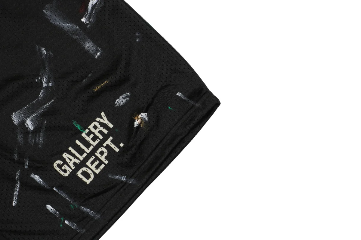 Gallery Dept Splash Paint Mesh Shorts