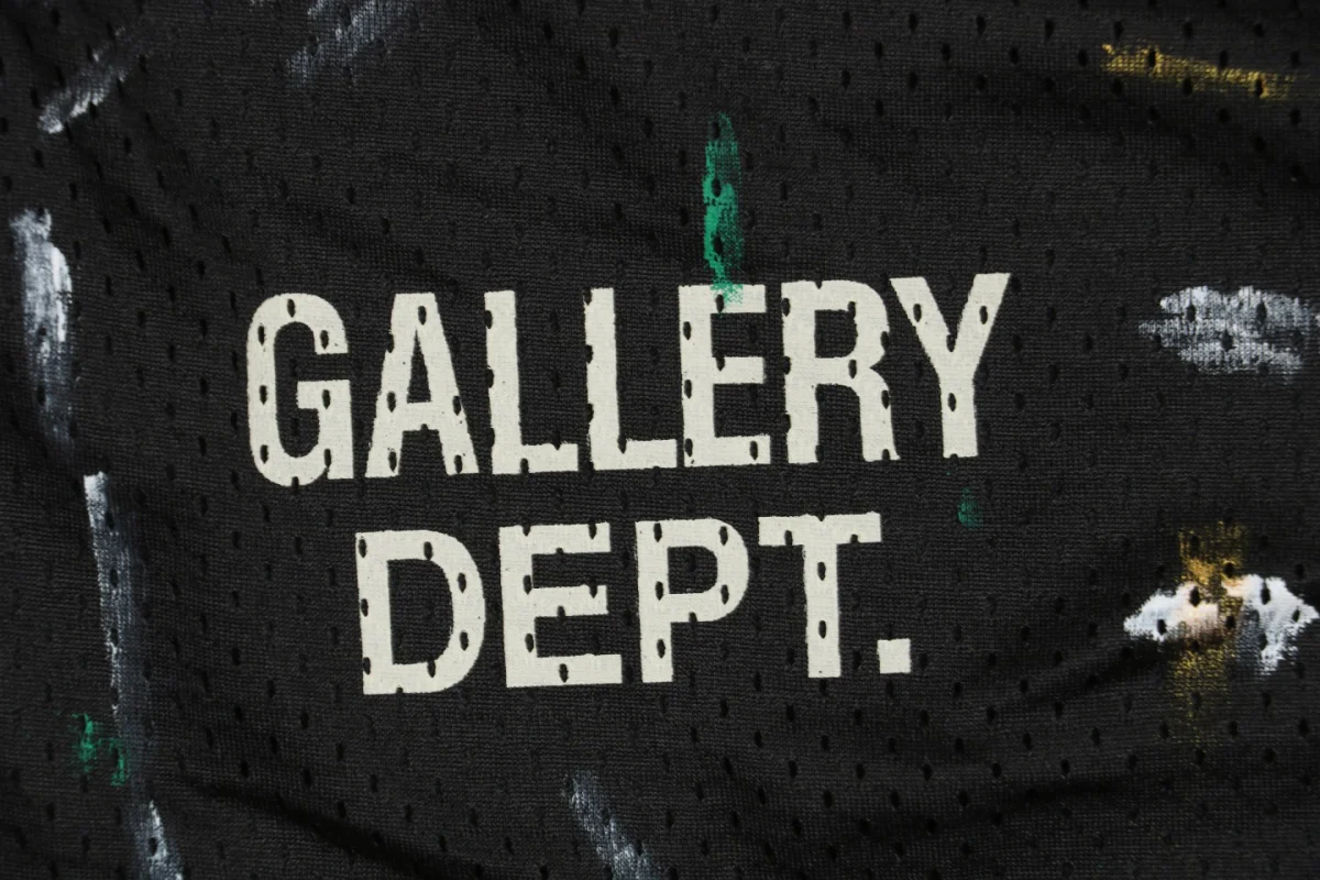 Gallery Dept Splash Paint Mesh Shorts