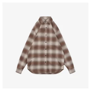 LP Gradient Check Flannel Long-Sleeve Shirt