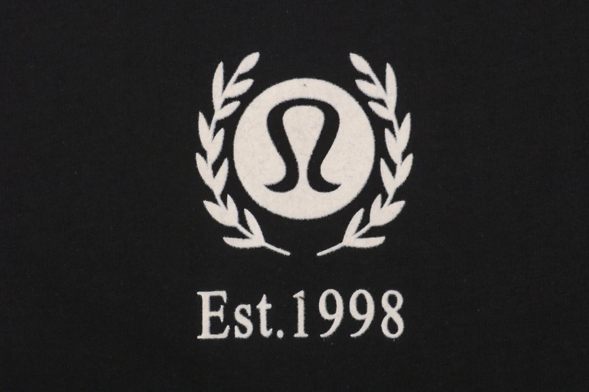 Lululemon Multi-Logo Flocked Print Back T-Shirt