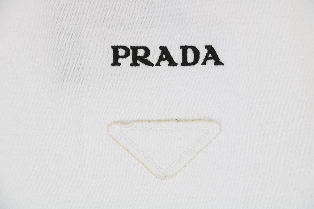 PD Triangle Logo Patch Embroidered T-Shirt (Black/White)
