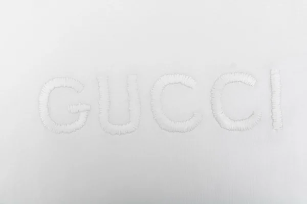 Subtle Pattern Single-Row G Letter Embroidered Short-Sleeve T-Shirt4.jpeg