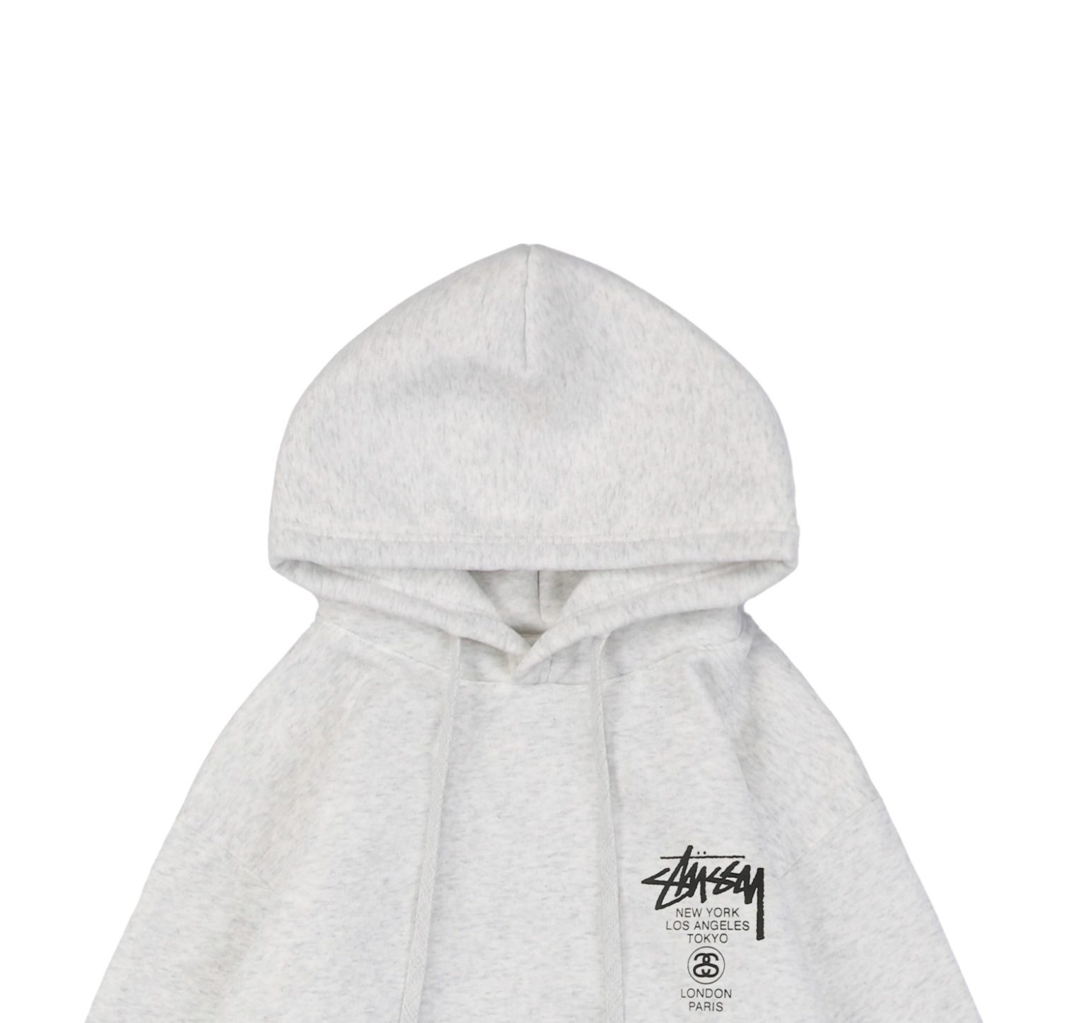 Stussy Tour Graffiti Letter Print Hooded Sweatshirt