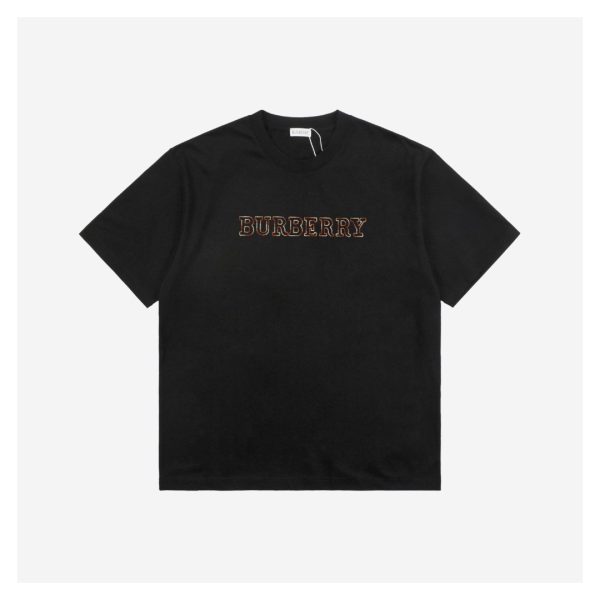 BBry Colorful Slogan Embroidery T-Shirt