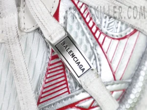 Balenciaga 3XL Extreme Lace B “Silver:White:Red”11