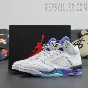 Air Jordan 5 Retro ‘Grape’ 2025 sneakers with original box