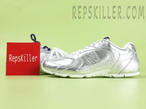 Miu Miu x New Balance 530 SL “Full Metallic Silver”2