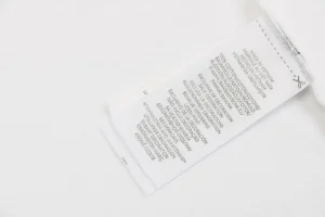 Wash tag