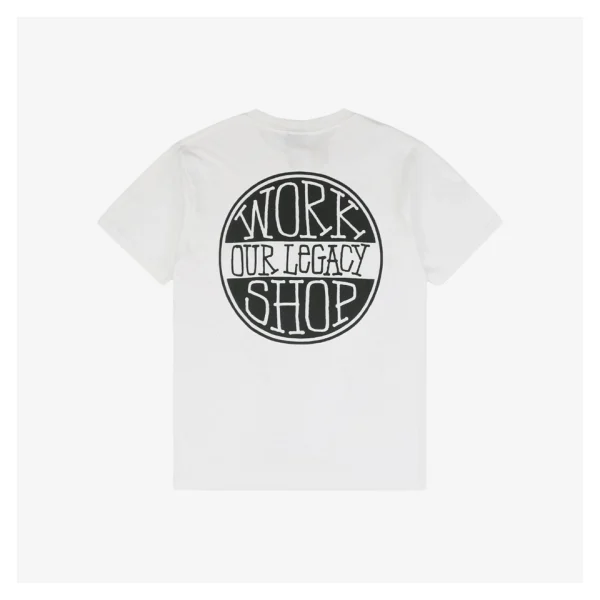 Stussy Circular Graffiti Letter Print T-Shirt