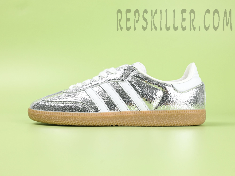 Adidas Samba OG M ‘Silver Metallic Cracked Leather’
