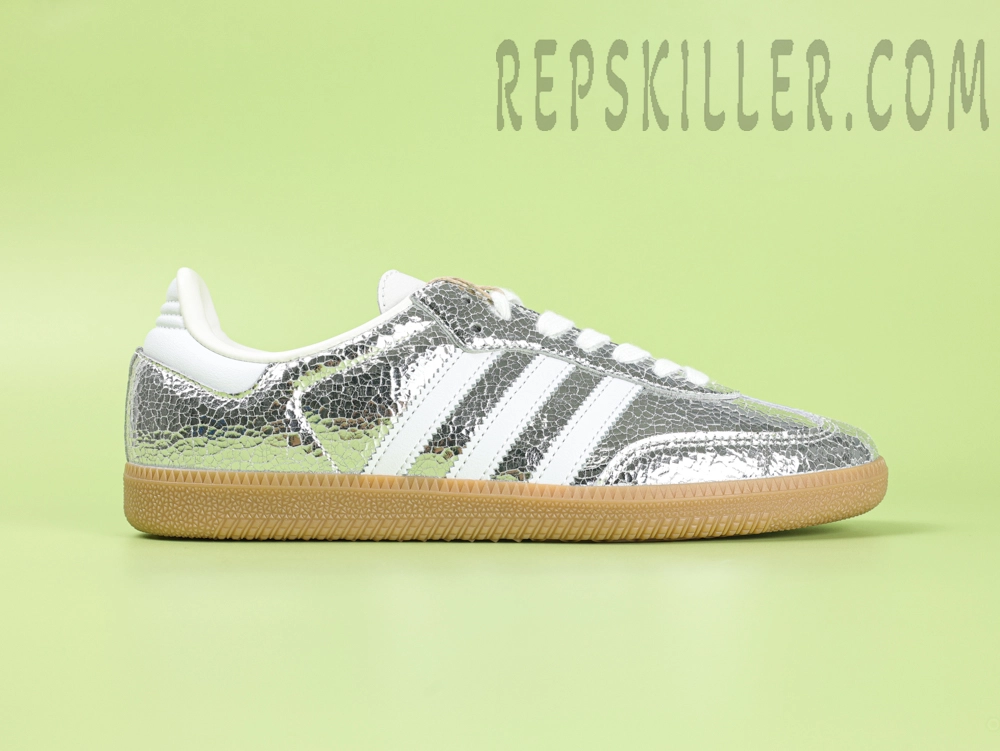 Adidas Samba OG M ‘Silver Metallic Cracked Leather’